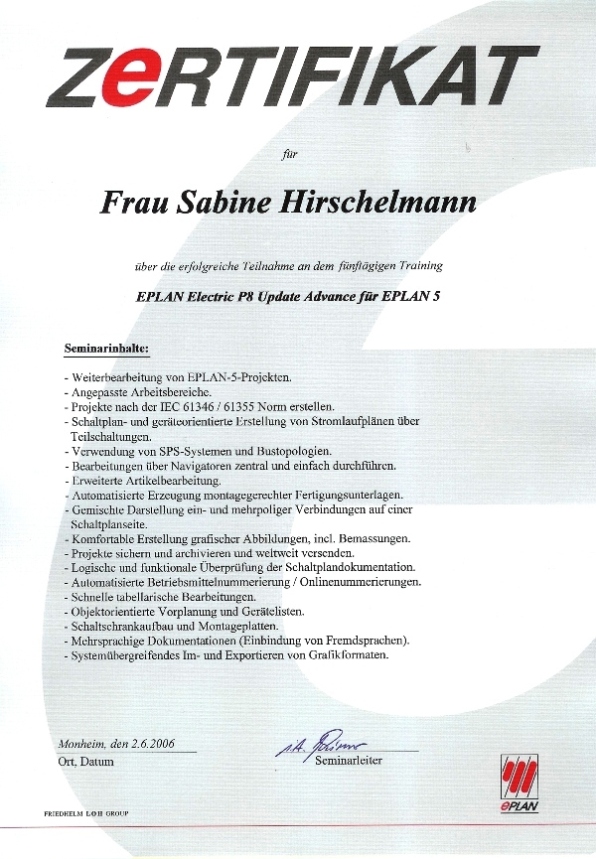 EPLAN Electric P8 Update Advance f&uuml;r EPLAN 5